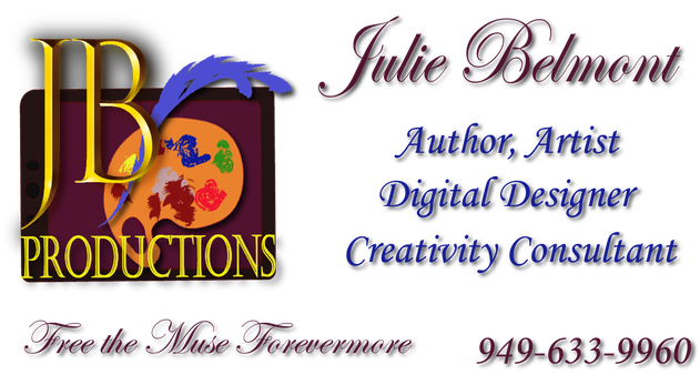 Julie Belmont Author, Artist, Digital Designer 949-633-9960